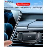 C114 Universal 360 Air Vent Phone Holder | Mobile Phone Hanger Clip Holder - Image 2