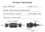 C114 Universal 360 Air Vent Phone Holder | Mobile Phone Hanger Clip Holder - Image 8