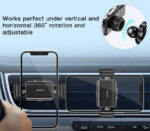 C114 Universal 360 Air Vent Phone Holder | Mobile Phone Hanger Clip Holder - Image 10