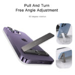 C182 Mini Metal Foldable Phone Holder | Convenient Invisible Foldable Mobile Phone - Image 3