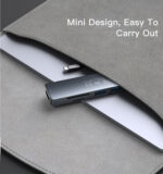 HB11 Aluminum Alloy Laptop Computer Functional Video USB TF/SD Card Slot Type-C HUB Splitter Adapter - Image 14