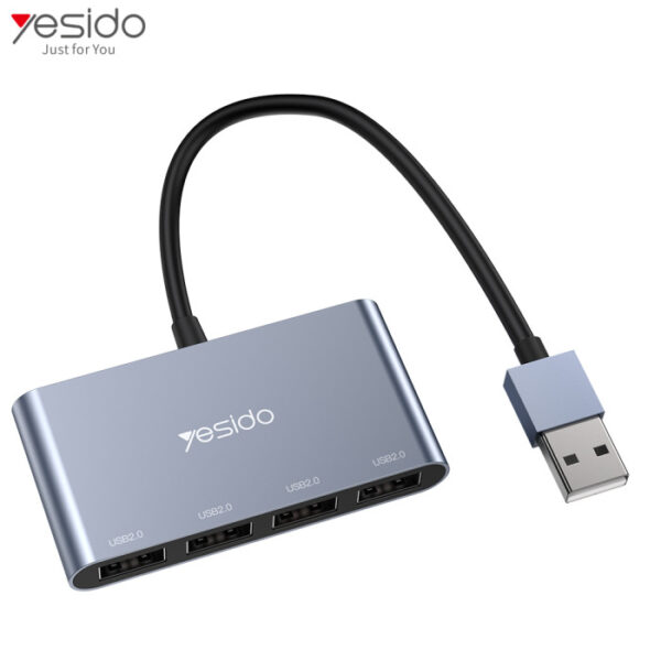 HB12 Cheapest Portable USB Plug To 4 USB Ports Splitter USB Hub Adapter