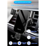 C87 360 Angle Adjustable Mobile Phone Air Vent Holder Bracket Universal Gravity Car Phone Holder - Image 2