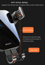 C87 360 Angle Adjustable Mobile Phone Air Vent Holder Bracket Universal Gravity Car Phone Holder - Image 9