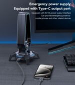 HB25 3.5MM Expansion interface HUB Function Seven Colorful RGB Muiti Functionel Headphone Holder - Image 9