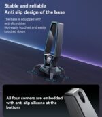 HB25 3.5MM Expansion interface HUB Function Seven Colorful RGB Muiti Functionel Headphone Holder - Image 10