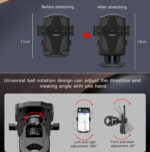 C94 Easily Using Adjustable Mount Cellphone Holder For Bicycle Silicon Tape Bike Mobile Phone Holder - Image 10