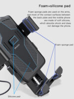 C94 Easily Using Adjustable Mount Cellphone Holder For Bicycle Silicon Tape Bike Mobile Phone Holder - Image 11