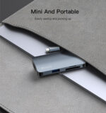 HB16 7 in 1 Type-C to USB External Hub | Docking Station with USB 3.0 PD 100W For Laptop - Image 13