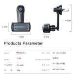 C165  Air Vent Phone Holder | Unique Olecranon Design 720 two-way rotation Car Phone Holder - Image 8
