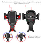 C71 Stock Spring Clip Mobile Phone Holder 360 Rotation Universal Car Mount Holder For Sale - Image 4