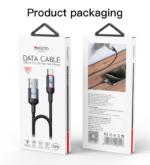 CA129C 1.2M USB To Type-C 18W Fast Chagrging Built-in Smart Chip Aluminum Alloy Braided Data Cable - Image 7