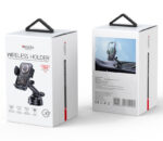 C307 360 Rotation Electric Locking 15W Wireless Fast Charging Transparent Car Phone Holder - Image 7