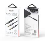 YAU30 Wholesale Nylon Braided Splitter 3.5mm Plug With Volume Control Aux Audio Cable - Image 7