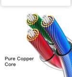 YAU30 Wholesale Nylon Braided Splitter 3.5mm Plug With Volume Control Aux Audio Cable - Image 9