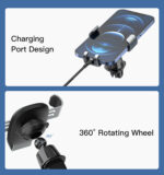 C122 Factory Custom Vehicle Mobile Phone Holder | Air Vent Clip Gravity Car Cell Phone Holder - Image 8