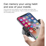 C161 Car Air Vent Phone Holder | Car Cell Phone Mount Cradle with Adjustable Clip - Image 3