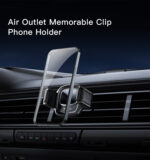 C161 Car Air Vent Phone Holder | Car Cell Phone Mount Cradle with Adjustable Clip - Image 6