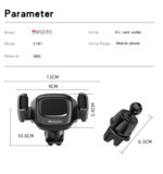 C161 Car Air Vent Phone Holder | Car Cell Phone Mount Cradle with Adjustable Clip - Image 8