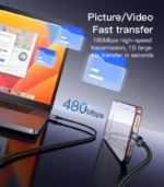 CA129C 1.2M USB To Type-C 18W Fast Chagrging Built-in Smart Chip Aluminum Alloy Braided Data Cable - Image 15