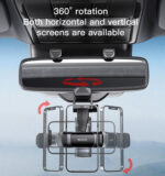 C193 Universal Car RearView Mirror Phone Holder Mirror Bracket 360 Degrees Car Mount Phone Holder - Image 10