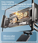 C295 360°Rotating Silicone Collet Floor Standing Tablet Cantilever Bracket Desktop Lazy Man Stand - Image 9