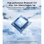 YAU81 Zinc Alloy Low Latency 8meter Stable Transmission Built-in Microphone Car Bluetooth Receiver - Image 4