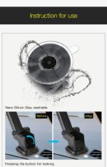 C23 360 Degree Flexible Universal Dashboard Car Truck Mobile Car Phone Holder - Image 14