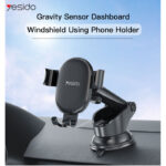 C120 Phone Holder Replaceable Base 360 Degree Flexible Universal Dashboard Car Mobile Phone Holder - Image 2