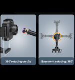 C261 360 Degree Rotation Car Mount Retractable Car Phone Holder|Telescopic Arm Suction Phone Holder - Image 9