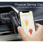 C105 Universal 360 Air Vent Mobile Phone Holder Gravity Hanger Clip For Car - Image 4