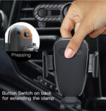 C105 Universal 360 Air Vent Mobile Phone Holder Gravity Hanger Clip For Car - Image 9