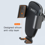 C105 Universal 360 Air Vent Mobile Phone Holder Gravity Hanger Clip For Car - Image 10