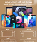 C296 360°Free Adjustment Multi-directional Folding Shaft Phone Holder | Desktop Lazy Man Stand - Image 15