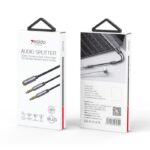 YAU29 Nylon Braided 3.5mm 4 Pole Port Splitter To Earphone And Microphone Plug Audio Cable - Image 5