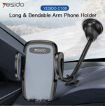 C108 High Quality Auto Extendng Clamp Arm Windshield Phone Holder For Car - Image 6