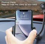 C108 High Quality Auto Extendng Clamp Arm Windshield Phone Holder For Car - Image 9
