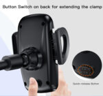C108 High Quality Auto Extendng Clamp Arm Windshield Phone Holder For Car - Image 10