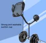 C108 High Quality Auto Extendng Clamp Arm Windshield Phone Holder For Car - Image 11