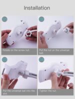 C33 Adjustable Desktop 10 Inch Tablet Monitor Phone Holder | 360 Degree Clamp Tablet Phone Holder - Image 14