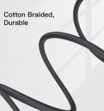 YAU29 Nylon Braided 3.5mm 4 Pole Port Splitter To Earphone And Microphone Plug Audio Cable - Image 11