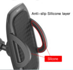 C111 360 Arm Truck Car Adjustable Mobile Phone Dash Windshield Clip Phone Holder On Dashboard - Image 13