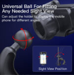 C90 Car Gravity 360 Degree Universal Dashboard Moblie Phone Holder | Gravity Sensor Phone Holder - Image 12