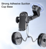 C139 Hot mobile phone accessories car holder 360 extend 360 suction car mount phone holder - Image 9