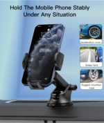 C139 Hot mobile phone accessories car holder 360 extend 360 suction car mount phone holder - Image 12