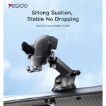 C138 Universal Flexible Dash Dashboard Suction Cup Clamp Phone Holder For Car - Image 2