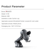 C138 Universal Flexible Dash Dashboard Suction Cup Clamp Phone Holder For Car - Image 8