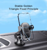 C138 Universal Flexible Dash Dashboard Suction Cup Clamp Phone Holder For Car - Image 9