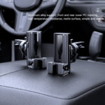 C86 Universal Gravity Auto Bracket Lengthen Spring Clip Car Air Vent Phone Holder For Round Air Vent - Image 10