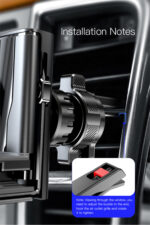 C86 Universal Gravity Auto Bracket Lengthen Spring Clip Car Air Vent Phone Holder For Round Air Vent - Image 11